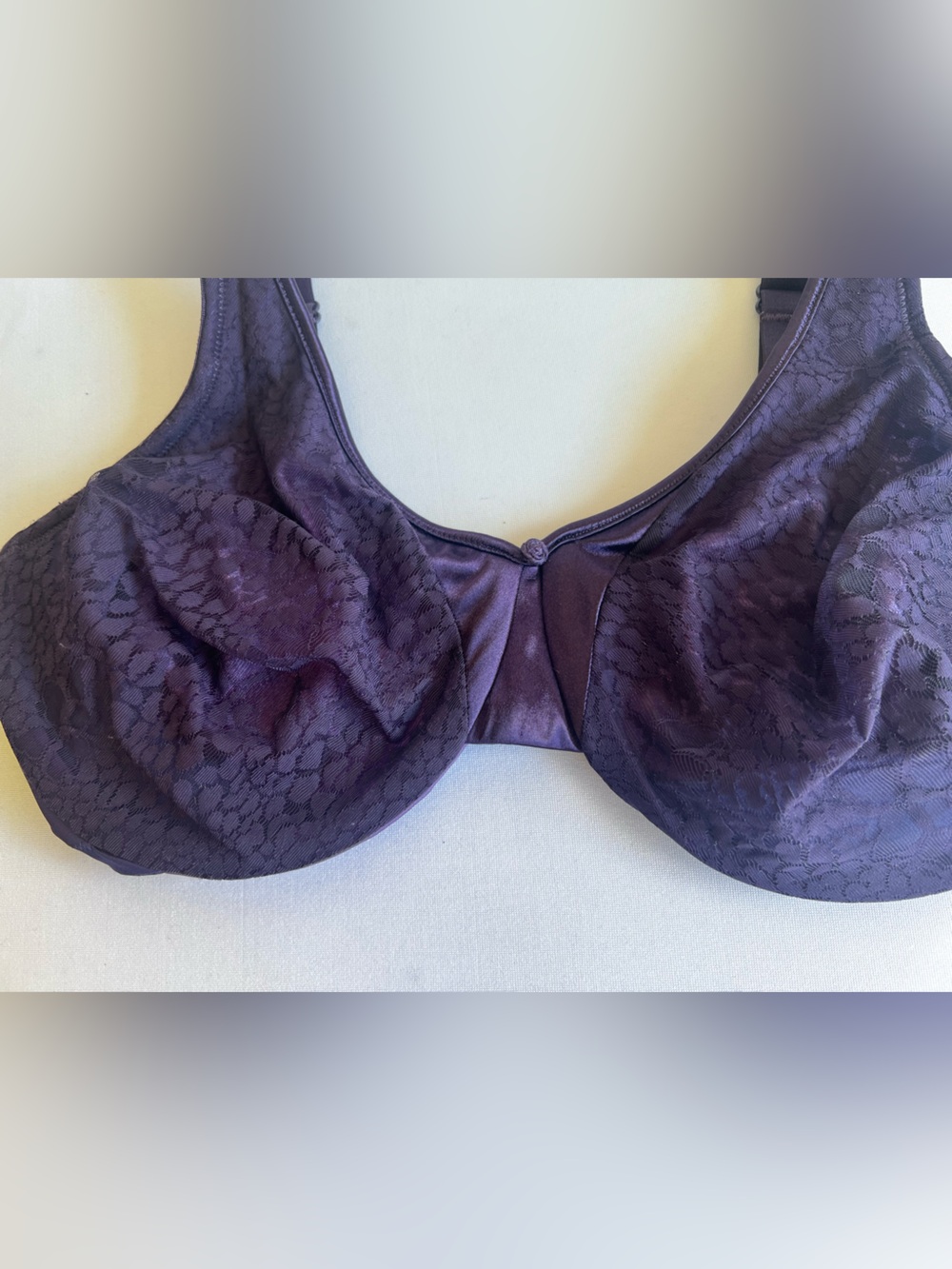 OKGS #35802 SIGNATURE SUPPORT LACE MINIMIZER BRA HAS UNDERWIRE UNPADDED 
36DDD - Picture 2 of 7